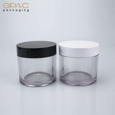 100g Cosmetic Plastic Container Clear PETG Powder Jar