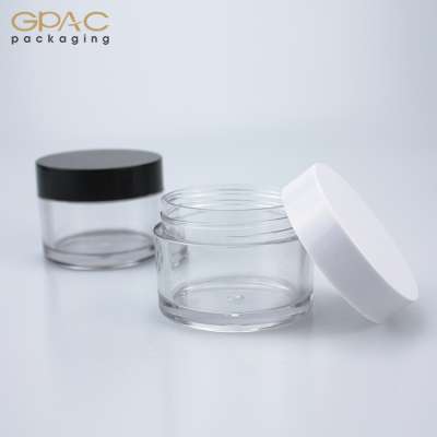 Eco Friendly 50g PETG Plastic Cosmetic Cream Jar Container